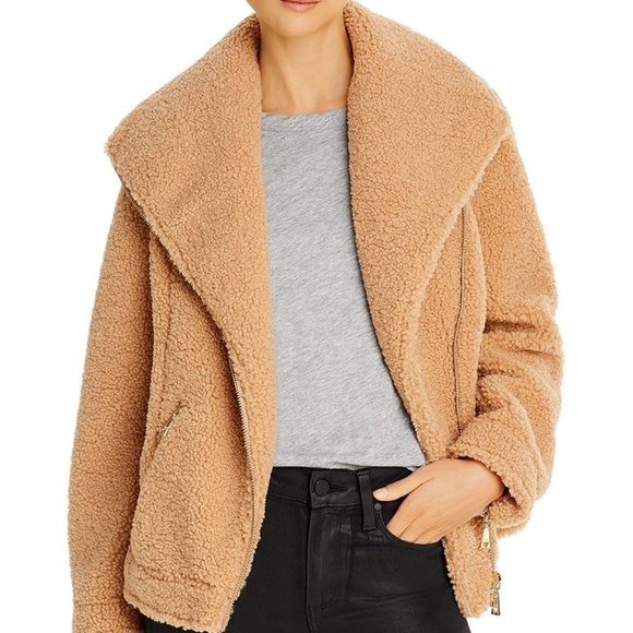 NEW GUESS Faux Fur Women's Jacket SZ M - Picture 5 of 9